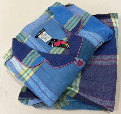 Nuevo con etiquetas Joe Boxer Juego para dormir pijama de franela a cuadros para mujer talla XL 2 piezas Foto 1 de 4