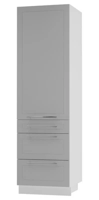 Küchenvorratsschrank KVANTUM 60x59x207cm Teilauszug Farbe wählbar (Q-D14/DP/3M) - Bild 1 von 4