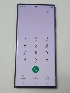 Samsung Galaxy S22 Ultra S908U LCD Frame Black OEM Original USED SCRATCHES - Zdjęcie 1 z 7