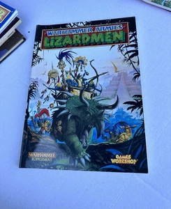 Games Workshop 1997 - Warhammer Armies: Lizardmen Supplement Book #0140 (EX) - Picture 1 of 3