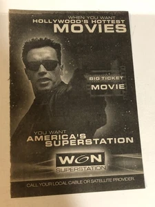 Terminator T2 Vintage Movie Print Ad Arnold Schwarzenegger Robert Patrick Tpa13 - Picture 1 of 2