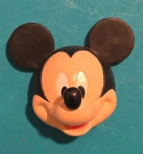 Vintage Disney 3-Dimensional Mickey Mouse Head Magnet 52g 2.75" x 2.25" - Picture 1 of 5
