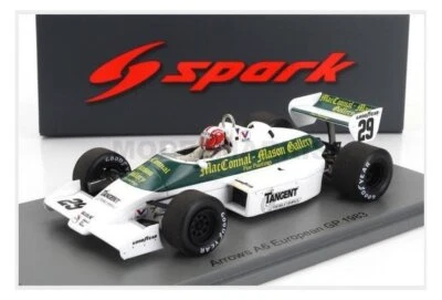 SPARK-MODEL S5799 ARROWS - F1 A6 N 29 EUROPEAN GP 1983 M.SURER - WHITE GREEN - 1 - Immagine 1 di 2
