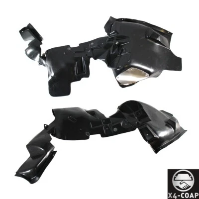 New Splash Shields For Jeep Wrangler Set Of 2 Front Driver & Passenger Pair Foto 1 de 4