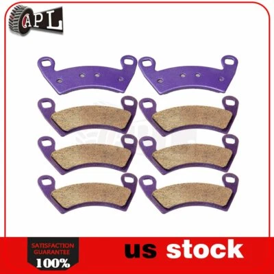 Pastillas de freno delanteras y traseras de fibra de carbono para Polaris Ranger Crew 700 2008 2009 Foto 1 de 4