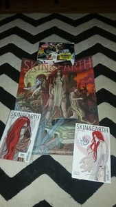 LIGHTS SKIN & EARTH ISSUE 1 COVER A + B (SIGNED) + SIGNED SDCC POSTER!  - Bild 1 von 8