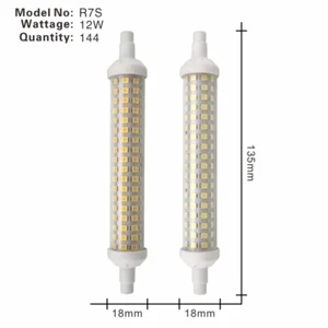 R7S LED 78Mm 118Mm 135Mm R7S Light Bulb 6W 9W 12W SMD 2835 Lampada LED Lamp 220V - Picture 1 of 12