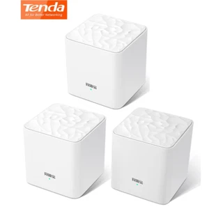 Tenda Nova MW3 Mesh WiFi System AC1200 Whole Home Coverage 3500 Sq.Ft Router Set - Afbeelding 1 van 13