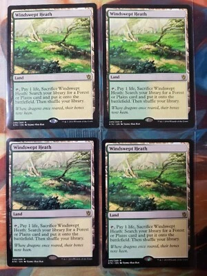 MTG Windswept Heath x4 Khans of Tarkir LP - Image 1 of 2