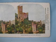Stereoview The Quaker Oats Company Castle Soonick On The Rhine Germany 1906 (O)
