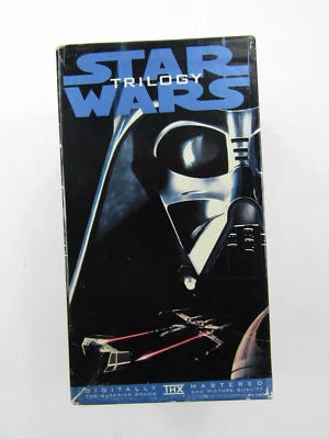 VTG Star Wars Trilogy VHS Box Set Lucas Films A New Hope, Return of the Jedi - Image 1 of 4