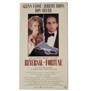 Reversal of Fortune (VHS, 1991) Glenn Close Jeremy Irons Ron Silver WB - Picture 1 of 7