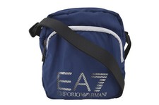 EMPORIO ARMANI EA7 Herren Schultertasche Umhängetasche Crossbody Bag Blau NEU