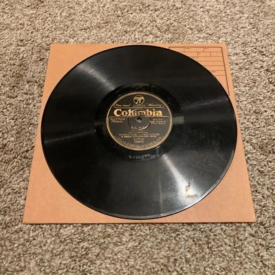 78 RPM Record Vincent Rose Blue River Jazz Dance Band Columabia Rare Shellac Foto 1 de 2