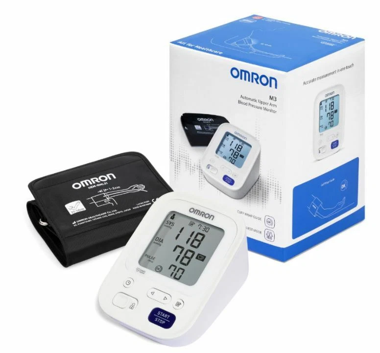 Omron M3 HEM-7154-E Blood Pressure Monitor with Easy Cuff 22-42cm - Image 1 of 1