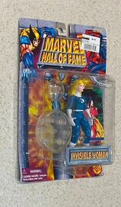 INVISIBLE WOMAN Hall of Fame Actionfigur (1996 ToyBiz Marvel) -- auf Karte AF - Bild 1 von 2