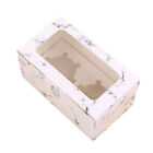 10pcs Bakery Box Delicate Lightweight Bakery Box with Window Photograph Tool