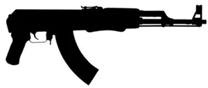 (2) Calcomanías - Pegatinas de vinilo Draco Gun - Imagen 1 de 1