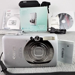 Canon IXUS 95 IS / PowerShot SD1200 IS ELPH 10.0MP Digital Camera Boxed Set - Bild 1 von 18