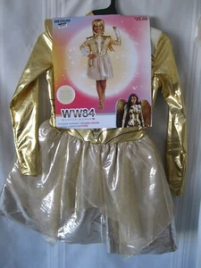 New WW84 Wonder Woman Golden Armor Dress-up Costume Child - Size M 7-8 - Picture 1 of 5