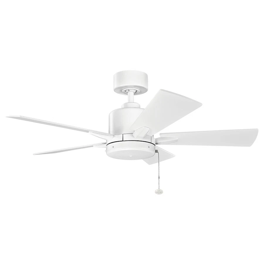 Kichler Bowen 42" Bowen Fan, Matte White, Matte White/Matte White - 330241MWH - Image 1 of 1