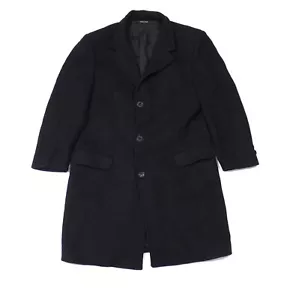 Versus Versace 90S Wool Nylon Overcoat Vintage - Picture 1 of 10