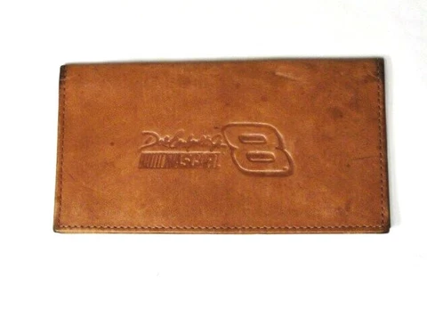 NASCAR Dale Earnhardt Jr #8 Bifold Wallet Genuine Cowhide, Leather - 6 5/8" LONG Cover