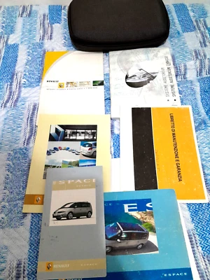 RENAULT MEGANE 2006 KIT COMPLETO LIBRETTO USO E MANUTENZIONE  E CUSTODIA - Immagine 1 di 2