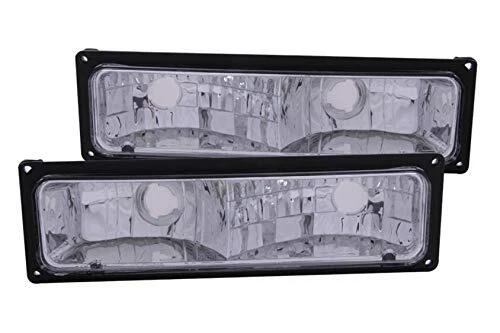 Luzes de estacionamento ANZO (511033) Euro pretas para Chevrolet C1500 1988-1998 - Imagem 1 de 1