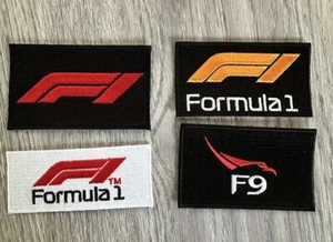 F1 Ultimate LOGO 4 PACK PATCHES Mercedes FORMULA ONE RACING Iron on PATCH 3.5” - Picture 1 of 1