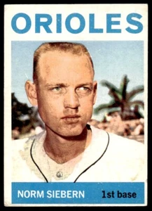Topps Norm Siebern EX Baltimore Orioles 1964 #145 - Imagen 1 de 2