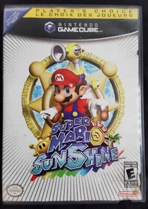 Super Mario Sunshine (Nintendo GameCube, 2002) Complete In Box Good Shape & Disc - Picture 1 of 5