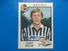Panini Footballers 1982-83 1983 No. 7 Enrico Nicolini Ascoli Figure 