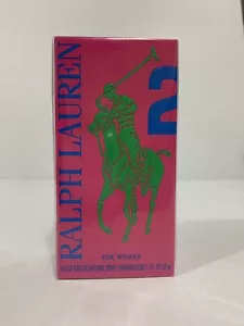 RALPH LAUREN BIG PONY NO 2 PINK PERFUME WOMEN SPRAY 1.7 OZ 50 ML SEALED IN BOX - Picture 1 of 6