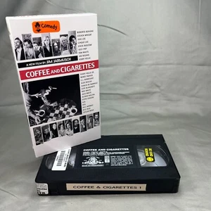 Coffee and Cigarettes (VHS, Jim Jarmusch / Bill Murray, Wu-Tang, Jack White) - Picture 1 of 13