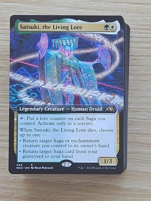 Custom Commander Deck ~ Lorebound Tales ~ Satsuki, the Living Lore ~100 Card Dek - Image 1 of 4