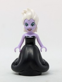 Lego URSULA Minifigure - Disney Little Mermaid - Lavender Doll - dp038, 41145