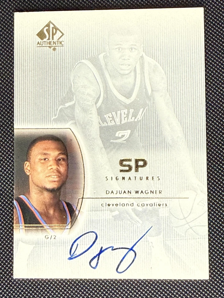 2002-03 SP Authentic #DW Dajuan Wagner SP Signatures - Image 1 of 2