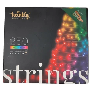 Cadena de luces de Navidad Twinkly LED Gen 2 multicolor 250 ct 65' WIFI Alexa - Imagen 1 de 4