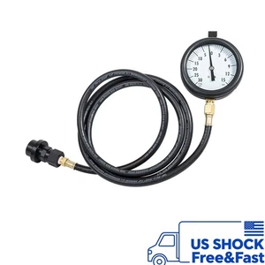 TU-32-6 Hose & Gauge GM 6.6L Duramax Diesel Fuel Pressure System Vacuum Test Kit - Imagen 1 de 11