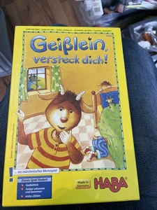 GEIßLEIN VERSTECK DICH! / HABA / Brettspiel / Komplett / Guter Zustand^ - Bild 1 von 3