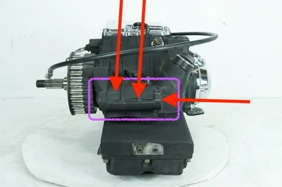 12 Harley Touring Road Glide Заказная OEM 6-скоростная коробка передач 92K ТРЕСНУТАЯ - Изображение 1 из 4