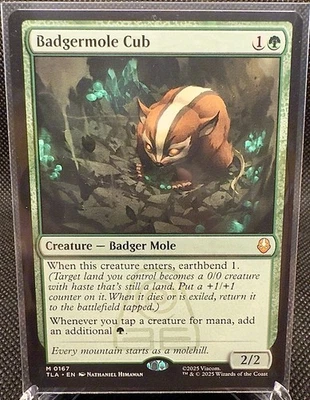 Magic The Gathering - Avatar: The Last Airbender-Badgermole Cub Mythic Non-Foil - Image 1 of 3