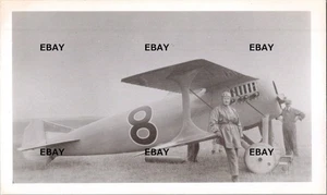 VTG Photo Aircraft SPAD 20 BIS 1920 Pulitzer Biplane BW - Picture 1 of 2