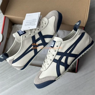 Onitsuka Tiger MEXICO 66 DL408-1659 Abedul Azul Marino ¡Nuevo! Foto 1 de 4