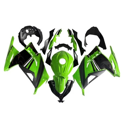 Green Black Fairing Kit + Tank For Kawasaki Ninja 300 EX300R 2013-2017 Bodywork — 第 1/4 张图片