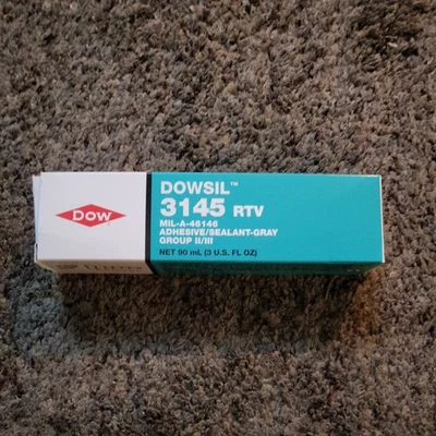 DOW CORNING Dowsil 3145 RTV Gray, 90mL Tube, Silicone Adh. Sealant MIL-A-46146