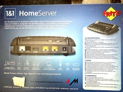FRITZ!Box 7320 DSL Homeserver WLAN Fritzbox 7320 DSL in OVP - Bild 1 von 4