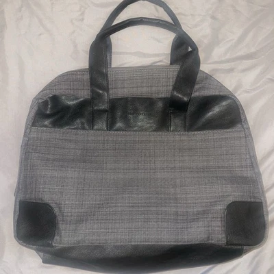 Bolso de Lona John Varvatos Gimnasio Viaje Noche Fin de Semana Bolso Deporte Diseñador Foto 1 de 4