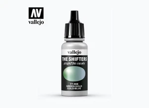 VAL77008 - AV Vallejo Eccentric Colors - 17ml Green Gold Cold Blue - Picture 1 of 1